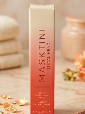 Masktini Gold Brightening Mask - Red/Gold